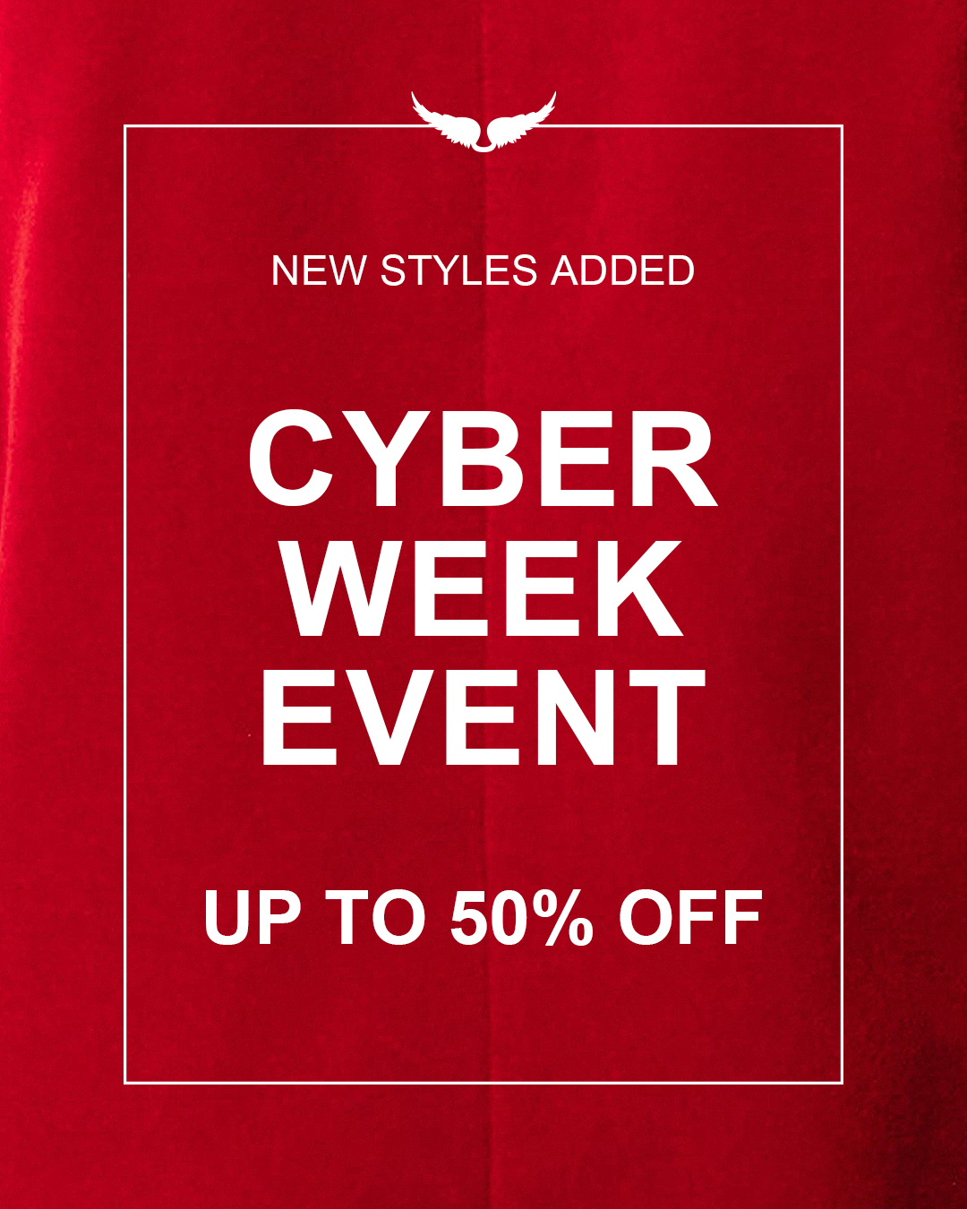 Shop the Cyber Week Sale.
